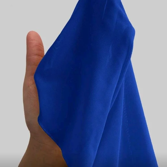 Women's Blue Turtleneck Top - Picture 2 of 6